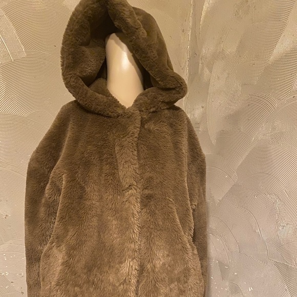 Zara Sherpa hooded coat size XS - Picture 12 of 12